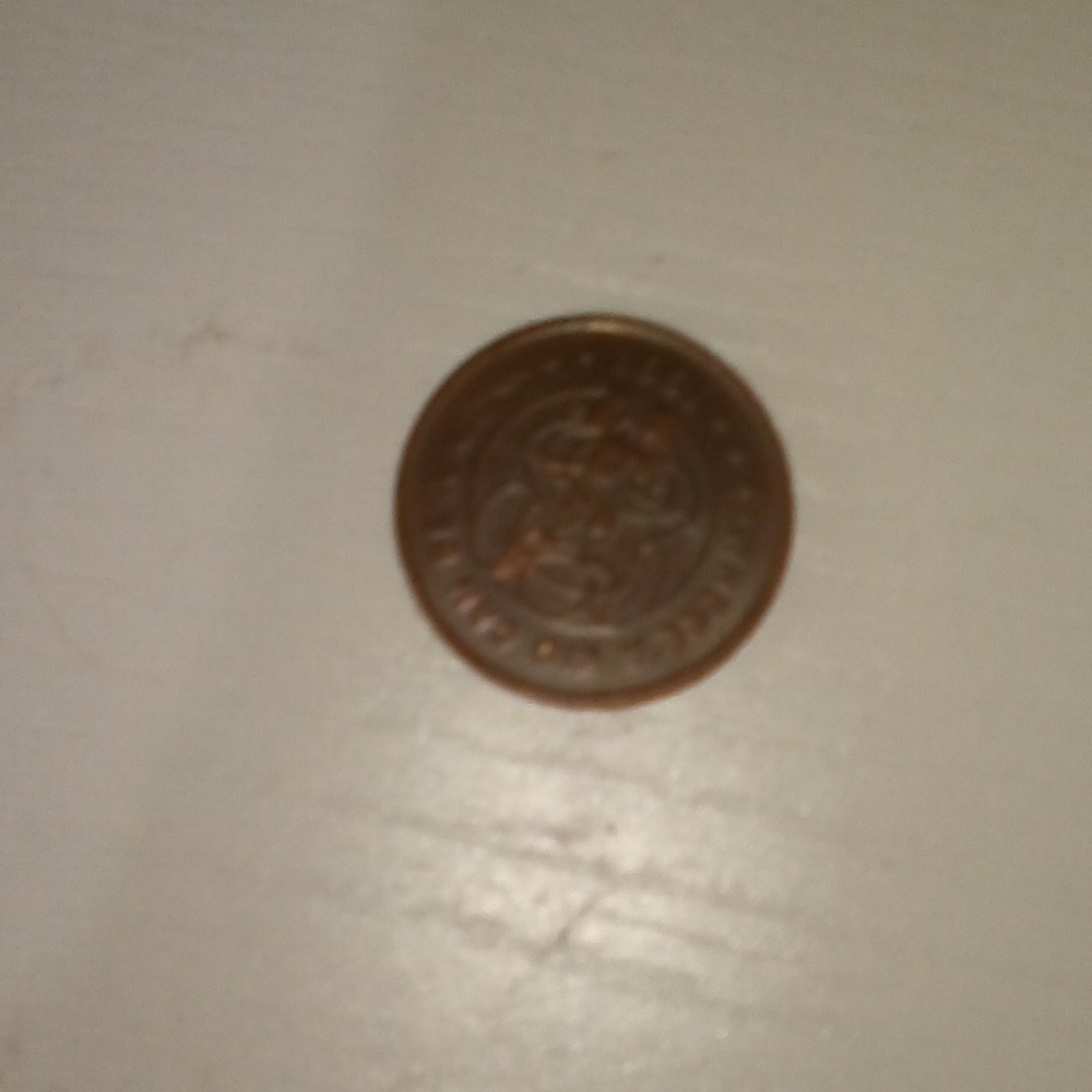 1991 Chuck e cheese coin